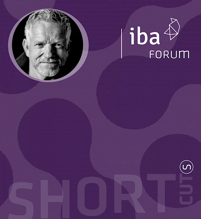Bernd Fels im Interview mit dem IBA Forum. 1. Juli 2021, Köln