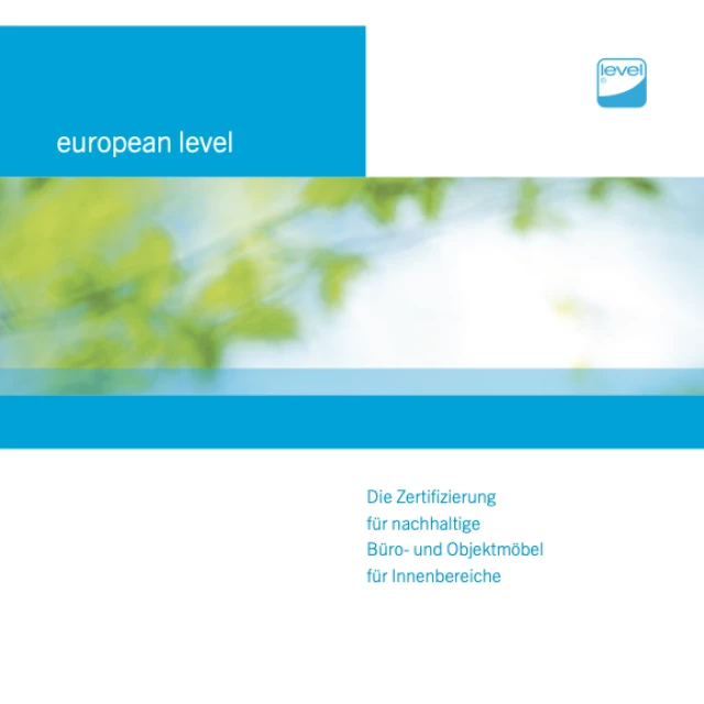 Bestelloption: Broschüre European Level (D)